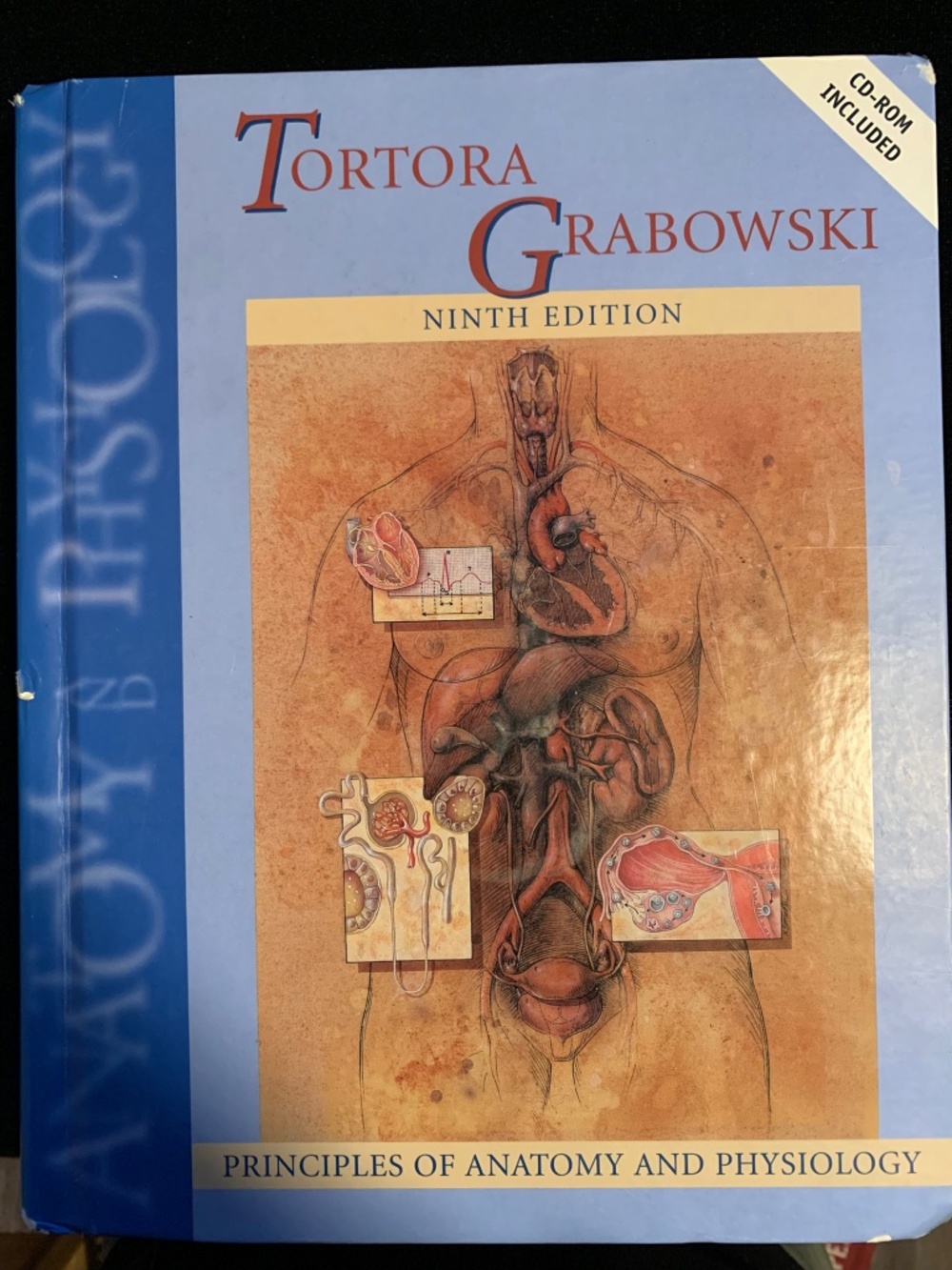 Principles of Anatomy and Physiology 9th ed. used textbook